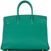 Hermès Birkin 35 Vert Vertigo Clemence GHW