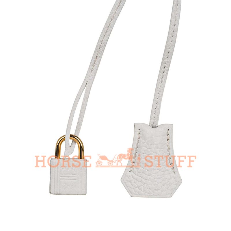 Hermès Birkin 35 White Clemence GHW