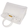 Hermès Birkin 35 White Clemence GHW