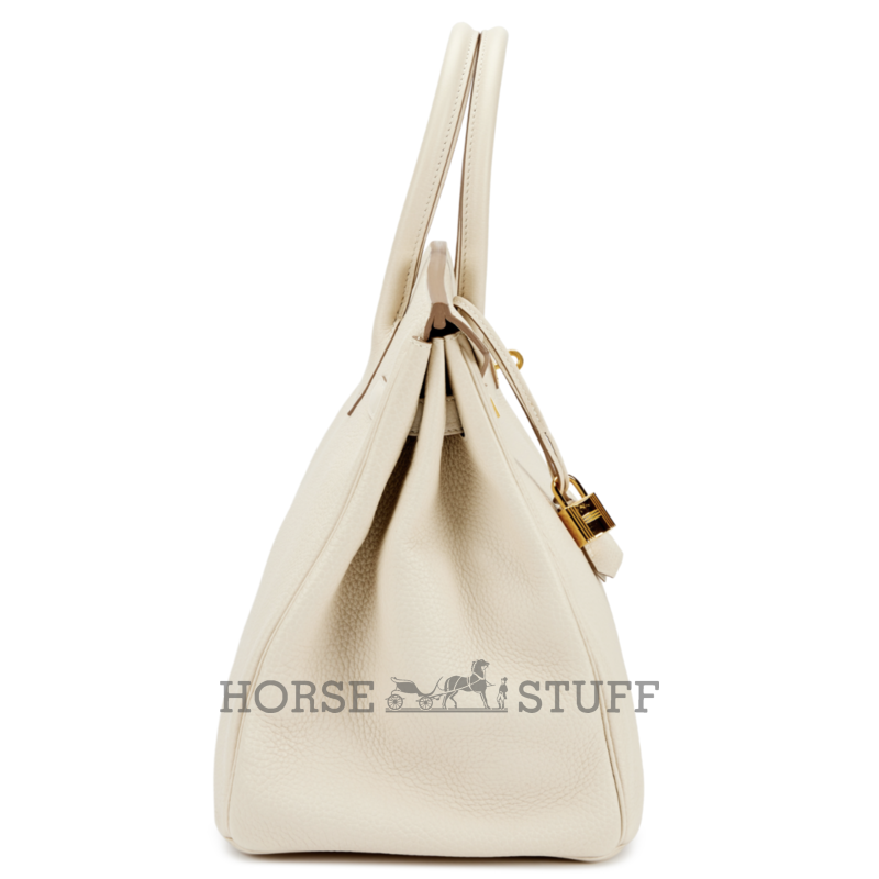 Hermès Birkin 35 Craie Togo GHW