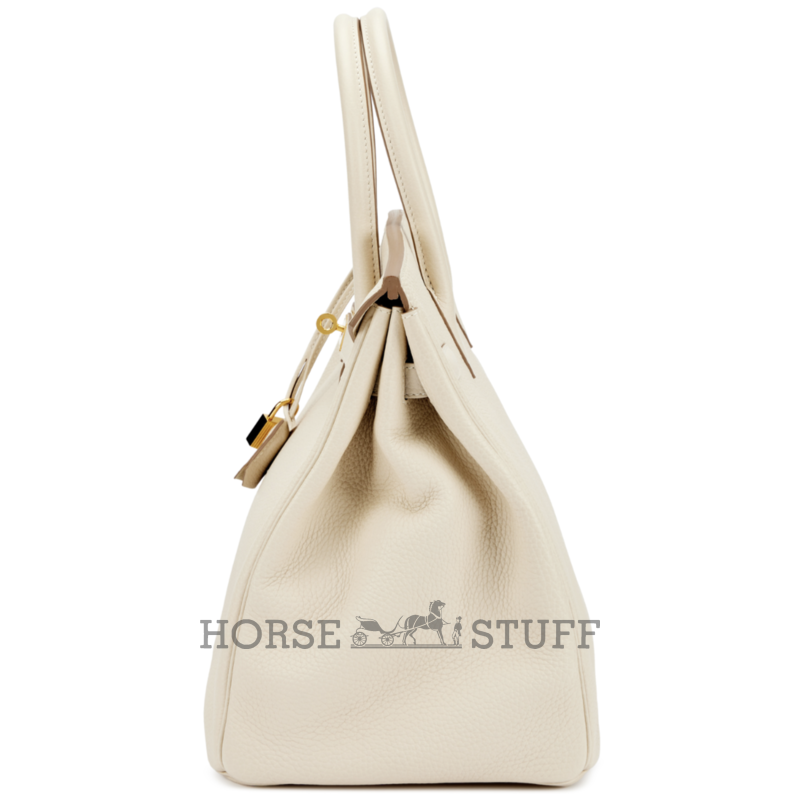 Hermès Birkin 35 Craie Togo GHW