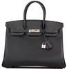 Hermès Birkin 35 Black Epsom PHW