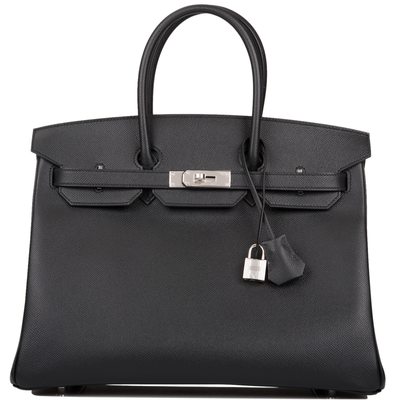 Hermès Birkin 35 Black Epsom PHW