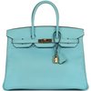 Hermès Birkin 35 Blue Atoll Epsom GHW