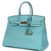 Hermès Birkin 35 Blue Atoll Epsom GHW