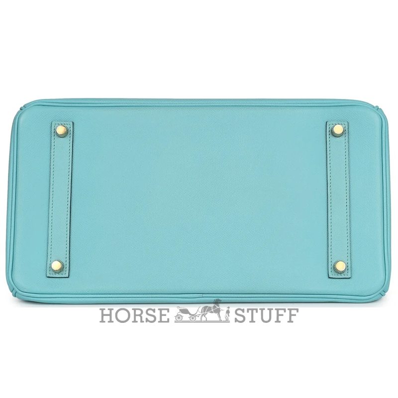 Hermès Birkin 35 Blue Atoll Epsom GHW