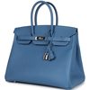 Hermès Birkin 35 Blue Azur Epsom PHW