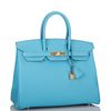 Hermès Birkin 35 Blue de Nord Epsom GHW