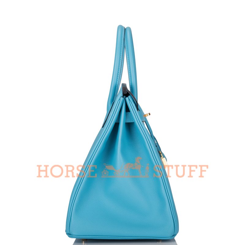 Hermès Birkin 35 Blue de Nord Epsom GHW