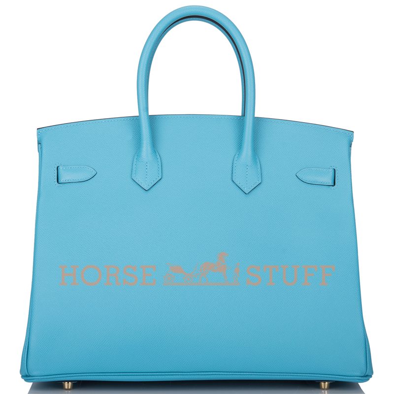 Hermès Birkin 35 Blue de Nord Epsom GHW