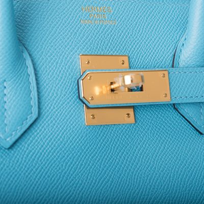 Hermès Birkin 35 Blue de Nord Epsom GHW