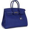 Hermès Birkin 35 Blue Electrique Epsom PHW