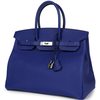 Hermès Birkin 35 Blue Electrique Epsom PHW