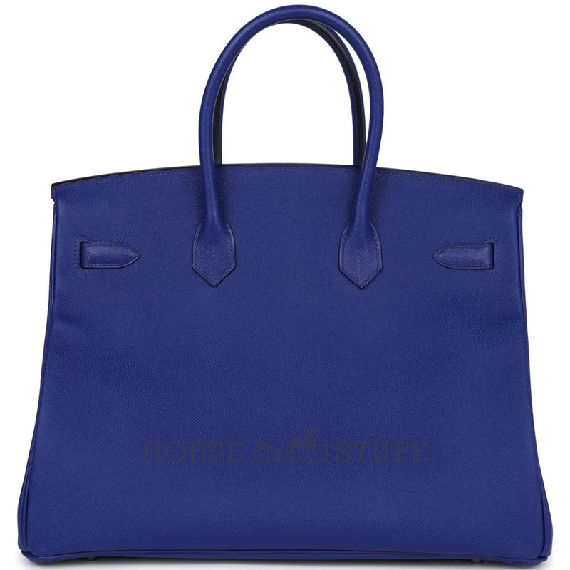 Hermès Birkin 35 Blue Electrique Epsom PHW