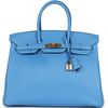 Hermès Birkin 35 Blue Paradise Epsom GHW