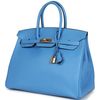 Hermès Birkin 35 Blue Paradise Epsom GHW