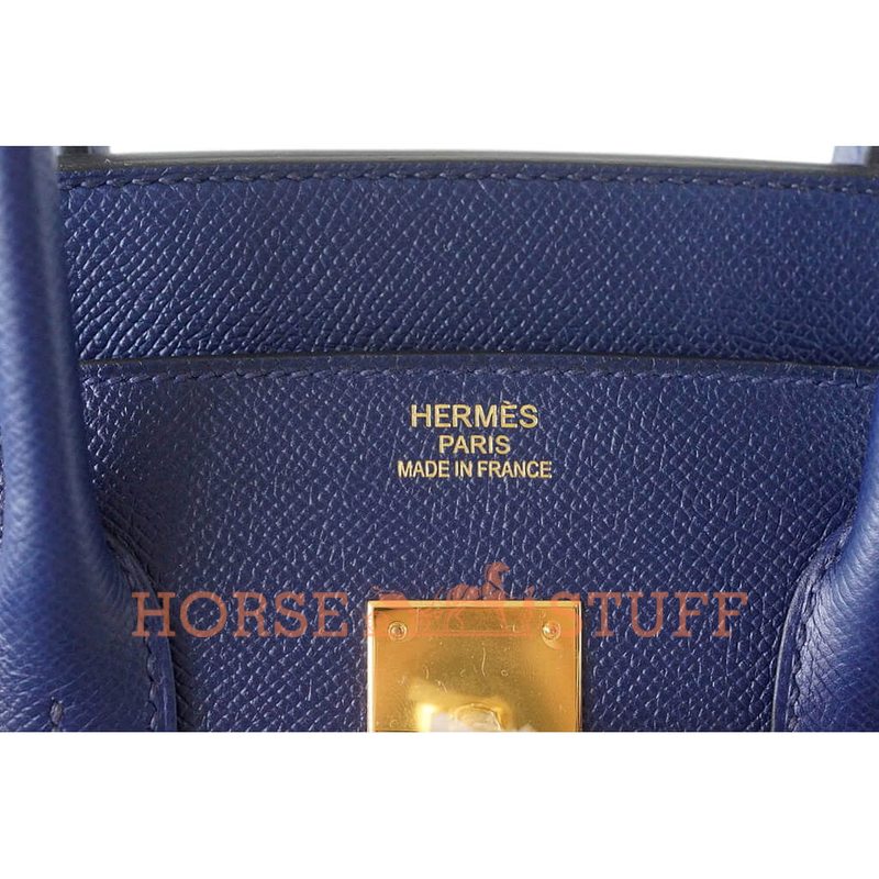 Hermès Birkin 35 Blue Sapphire Epsom GHW