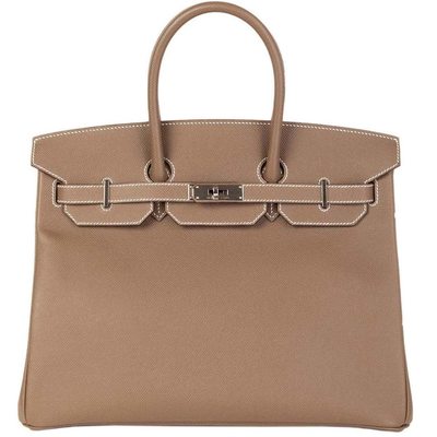 Hermès Birkin 35 Etoupe Epsom PHW