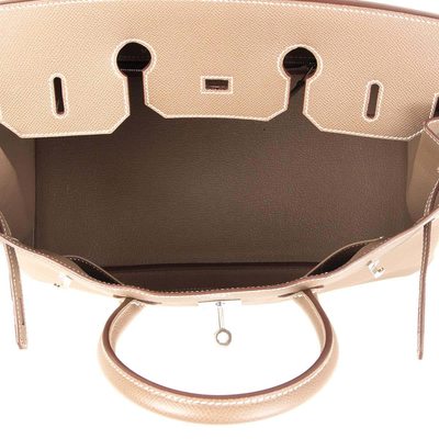 Hermès Birkin 35 Etoupe Epsom PHW