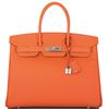 Hermès Birkin 35 Feu Epsom PHW