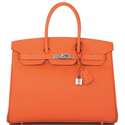 Hermès Birkin 35 Feu Epsom PHW