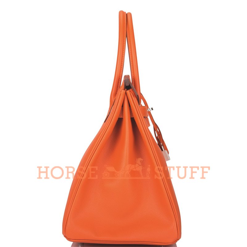 Hermès Birkin 35 Feu Epsom PHW