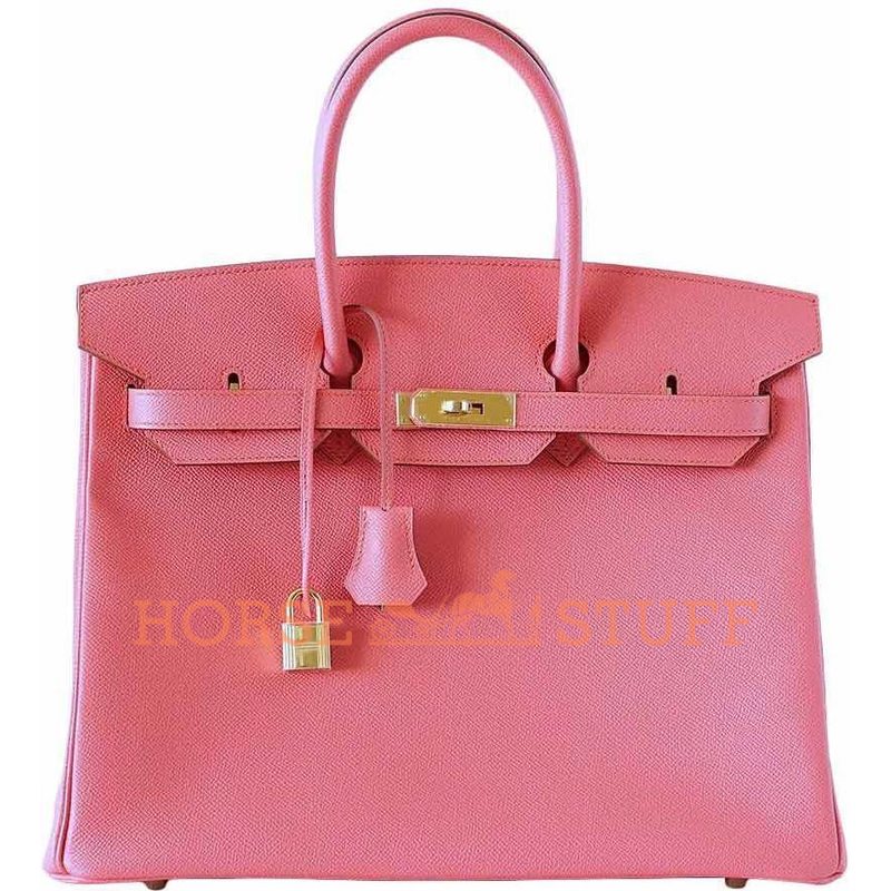 Hermès Birkin 35 Flamingo Epsom GHW