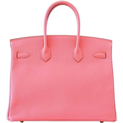 Hermès Birkin 35 Flamingo Epsom GHW