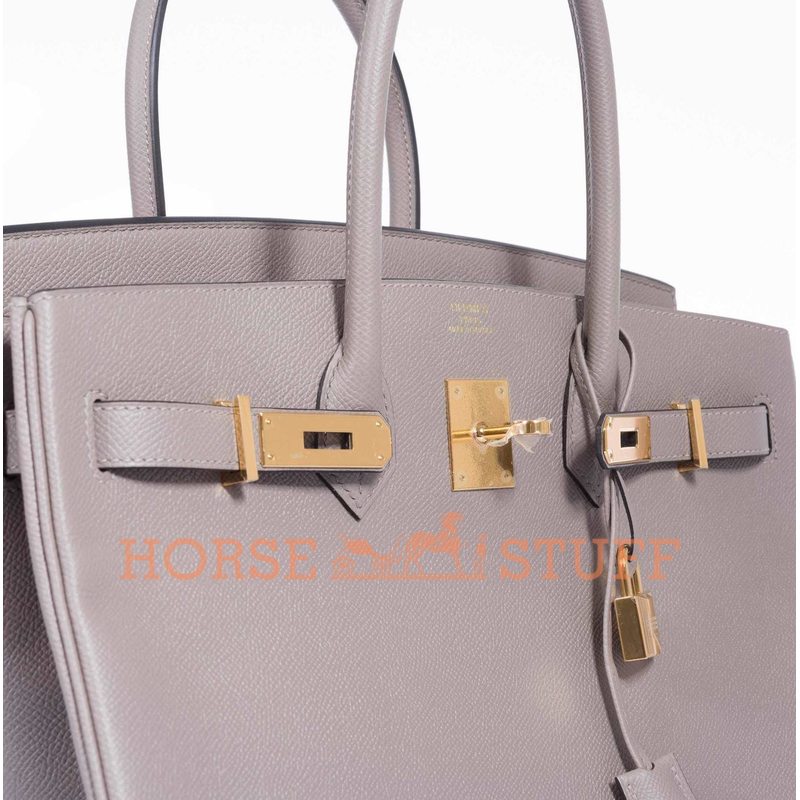 Hermès Birkin 35 Gris Asphalt Epsom GHW