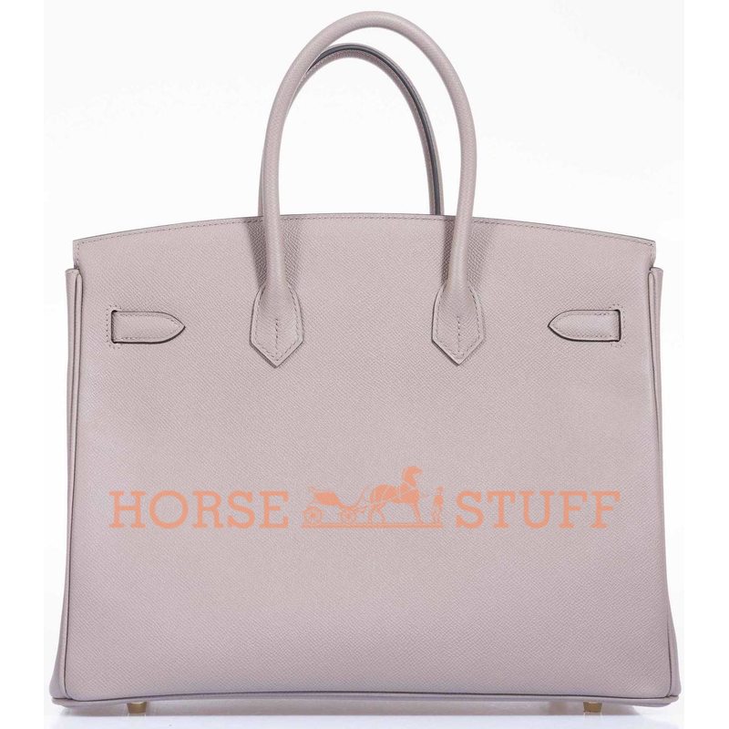 Hermès Birkin 35 Gris Asphalt Epsom GHW