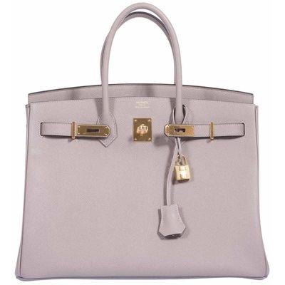 Hermès Birkin 35 Gris Asphalt Epsom GHW