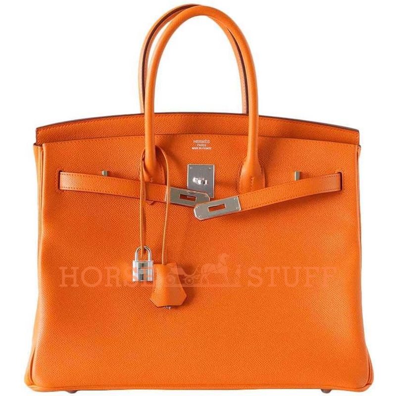 Hermès Birkin 35 Orange Epsom PHW