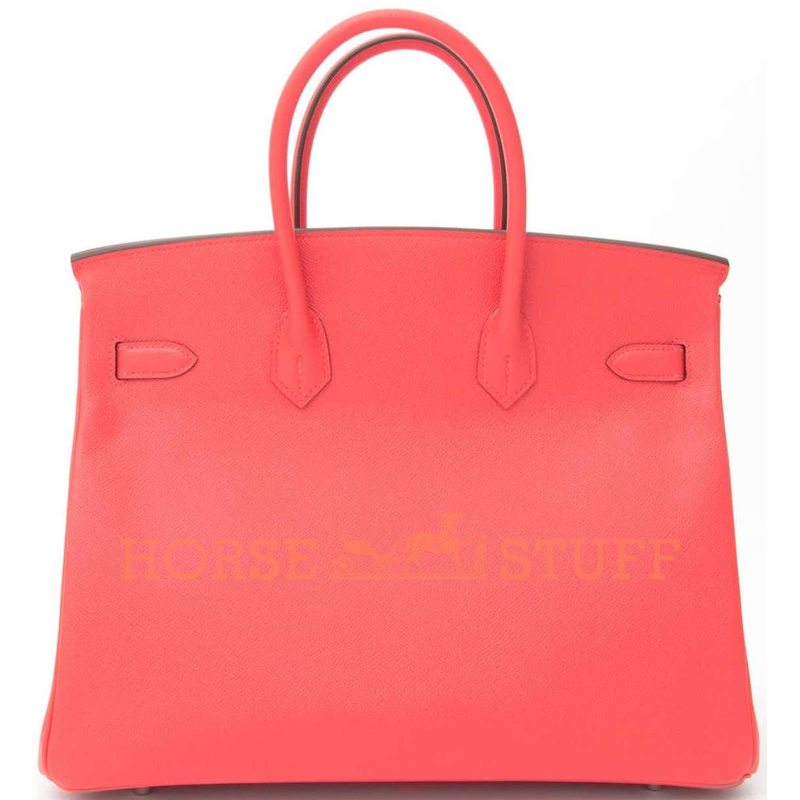 Hermès Birkin 35 Rose Jaipur Epsom PHW