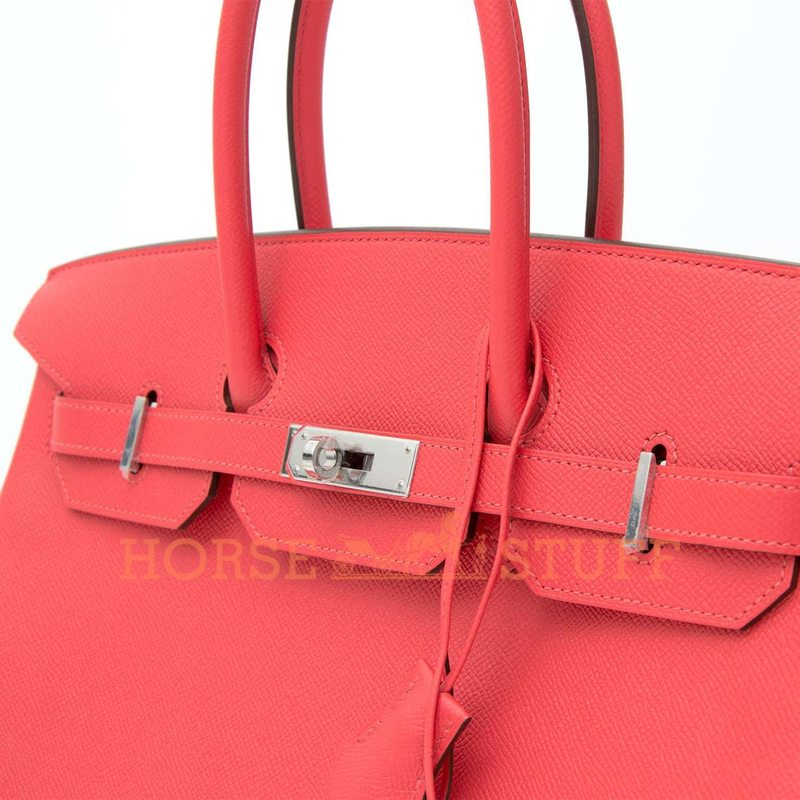 Hermès Birkin 35 Rose Jaipur Epsom PHW