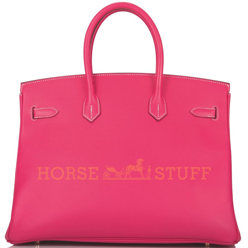 Hermès Birkin 35 Rose Tyrien Epsom GHW