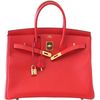 Hermès Birkin 35 Rouge Casaque Epsom GHW