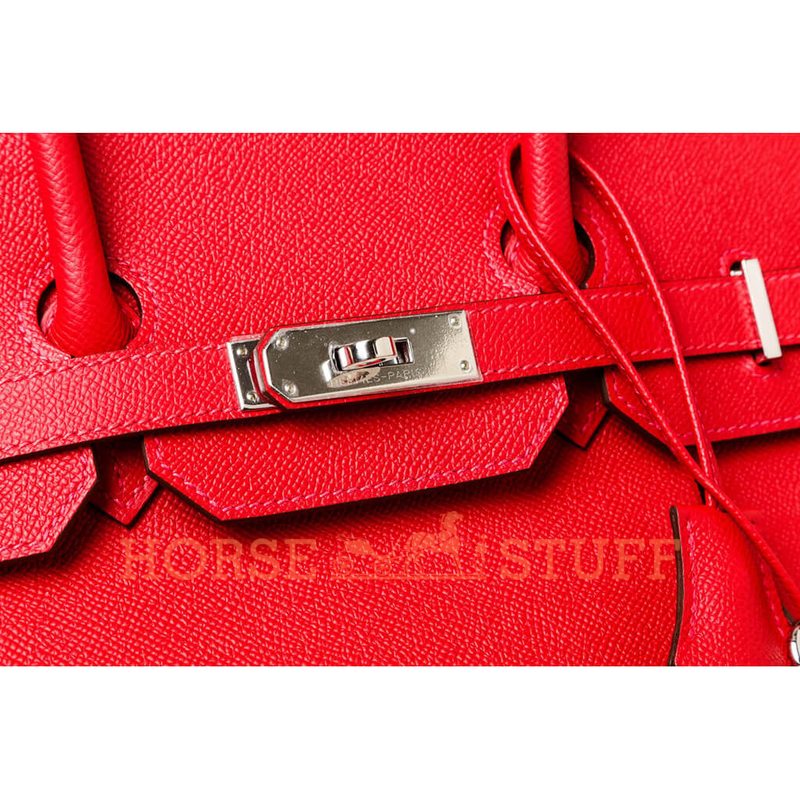 Hermès Birkin 35 Rouge Casaque Epsom PHW