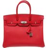 Hermès Birkin 35 Rouge Casaque Epsom PHW