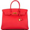 Hermès Birkin 35 Rouge Tomate Epsom GHW