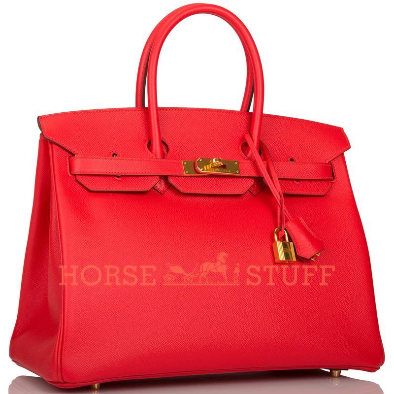 Hermès Birkin 35 Rouge Tomate Epsom GHW