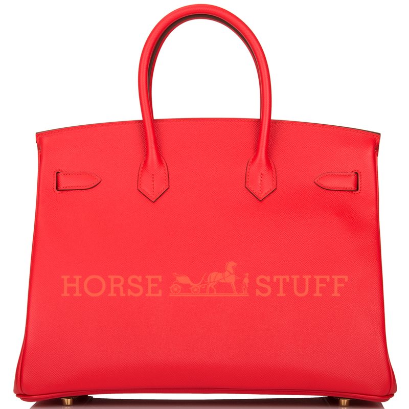 Hermès Birkin 35 Rouge Tomate Epsom GHW