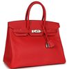 Hermès Birkin 35 Rouge Tomate Epsom PHW