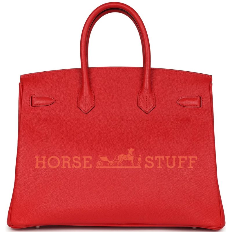 Hermès Birkin 35 Rouge Tomate Epsom PHW