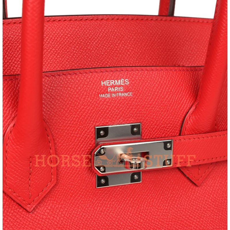 Hermès Birkin 35 Rouge Tomate Epsom PHW