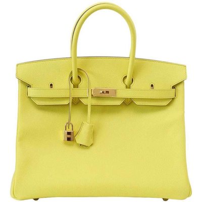 Hermès Birkin 35 Soufre Epsom GHW