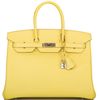 Hermès Birkin 35 Soufre Epsom PHW