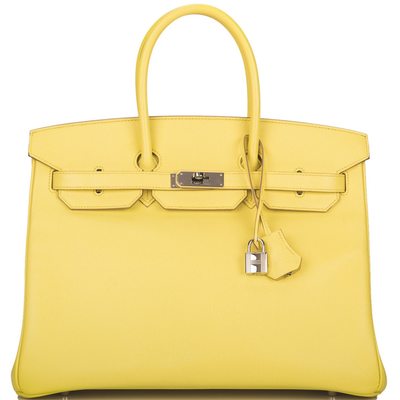 Hermès Birkin 35 Soufre Epsom PHW