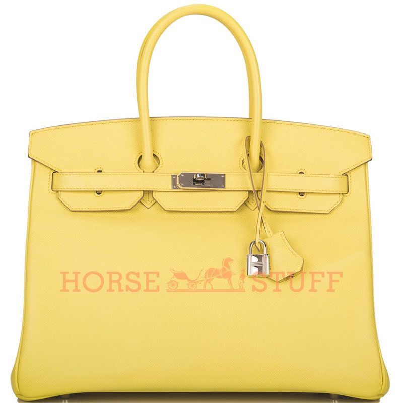 Hermès Birkin 35 Soufre Epsom PHW