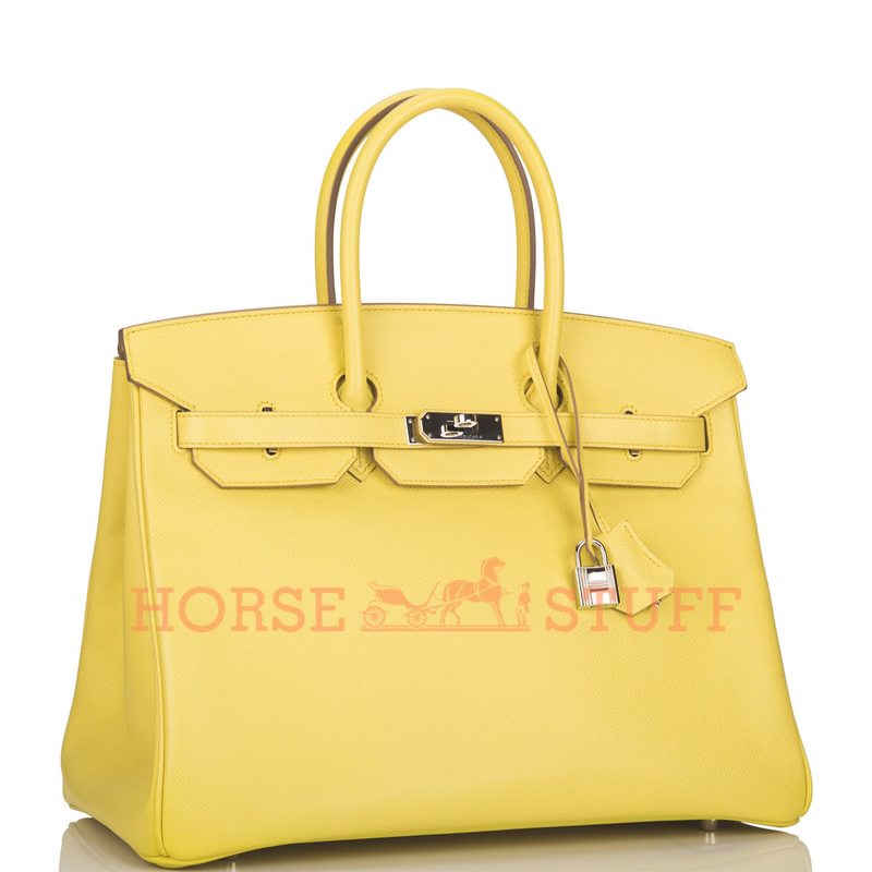 Hermès Birkin 35 Soufre Epsom PHW