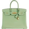 Hermès Birkin 35 Vert Criquet Epsom GHW